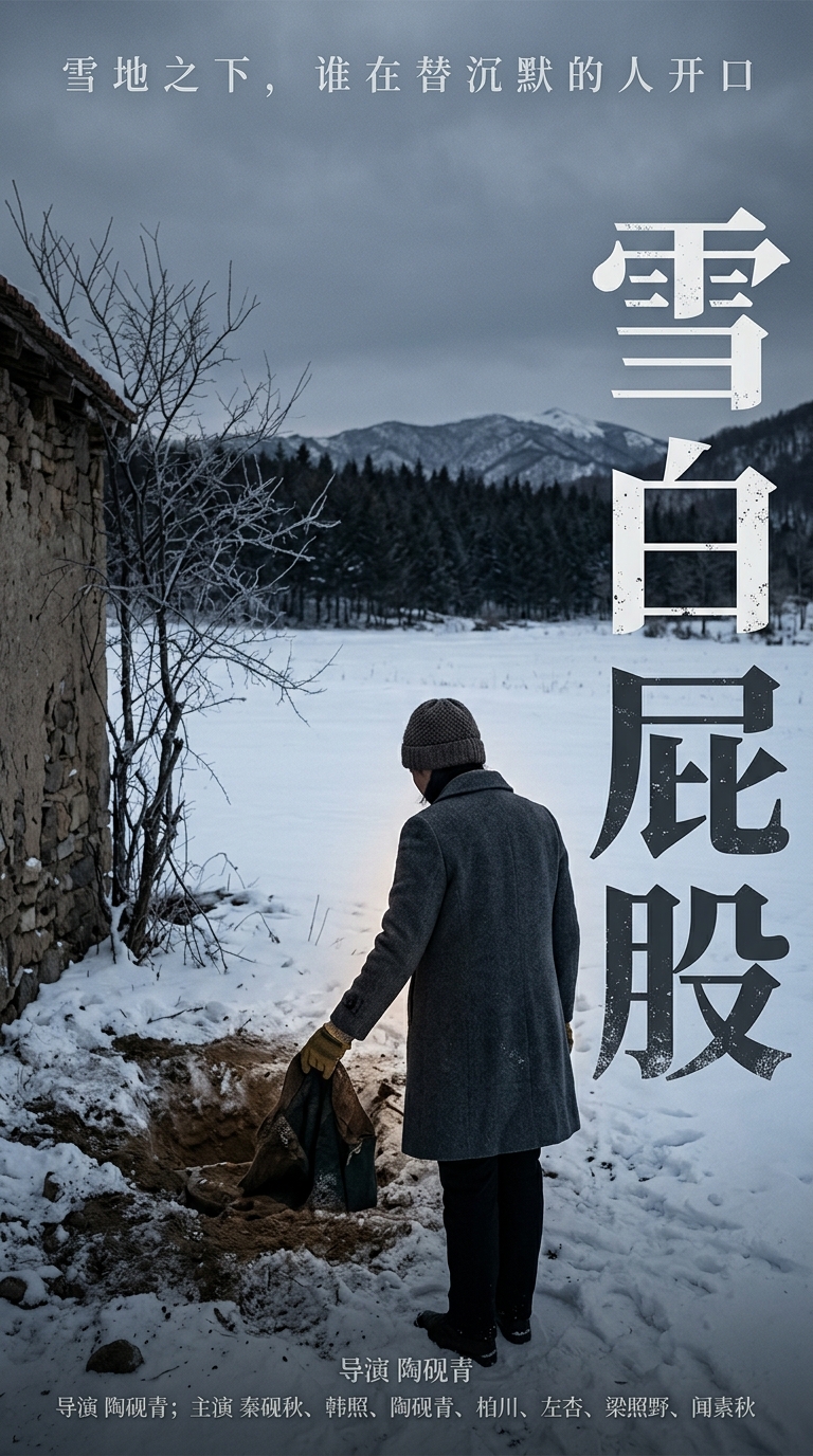 《雪白屁股》海报